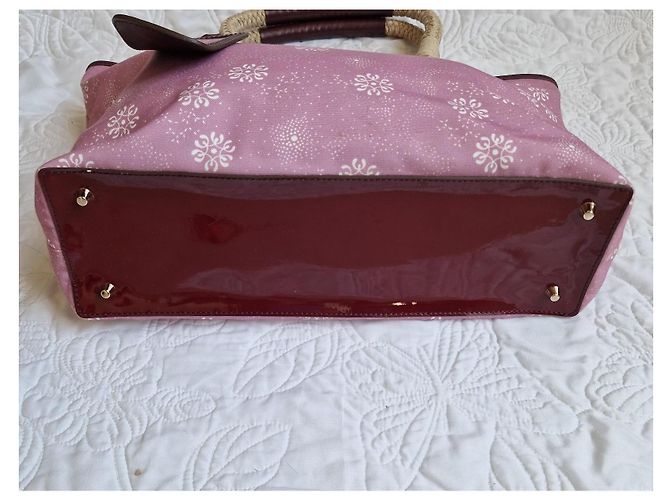 Anya Hindmarch Borsa Tote Floreale Rosa - vista 5