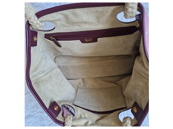 Anya Hindmarch Borsa Tote Floreale Rosa - vista 7