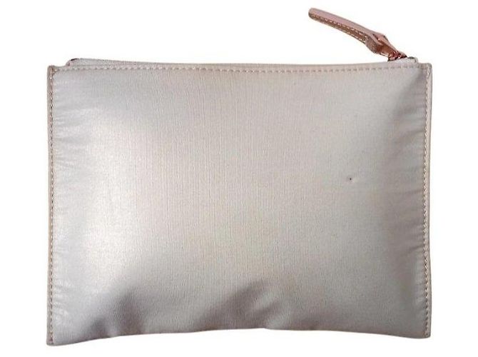 Balenciaga Clutch mit Metallic-Einsatz Beige Metallisch - Ansicht 5
