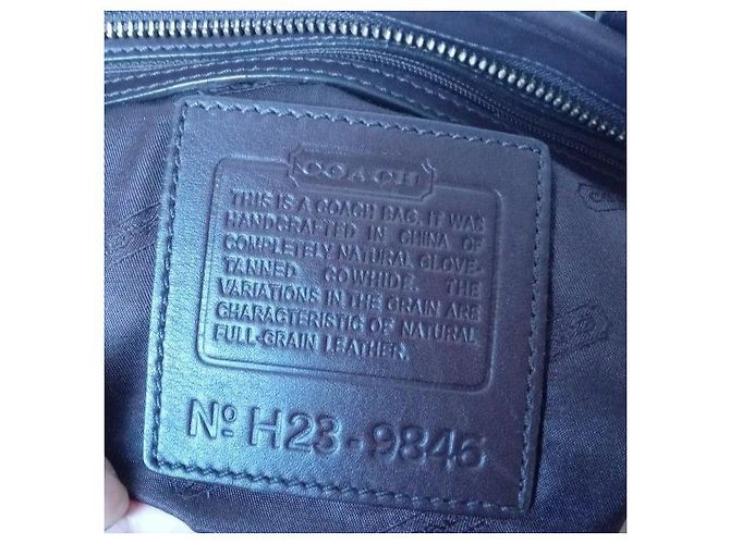 Coach Market Kleine Leder-Tragetasche - Braun Dunkelbraun - Ansicht 4