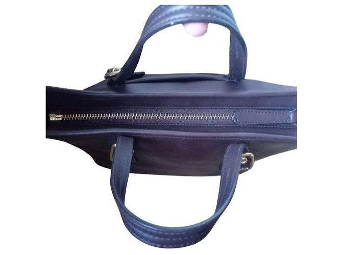 Coach Market Kleine Leder-Tragetasche - Braun Dunkelbraun - Ansicht 6