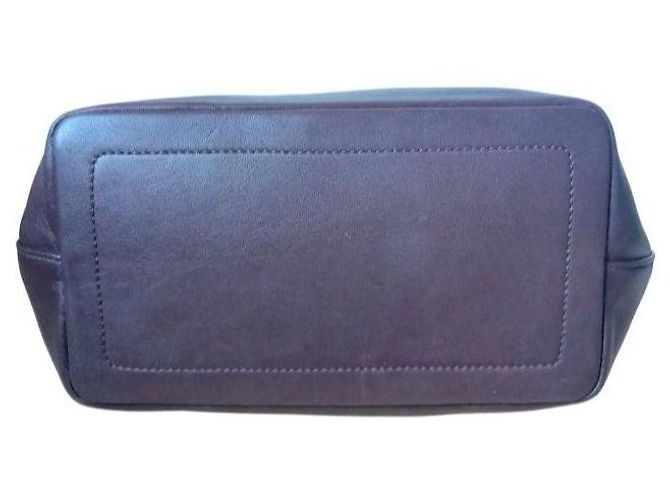 Coach Market Kleine Leder-Tragetasche - Braun Dunkelbraun - Ansicht 7