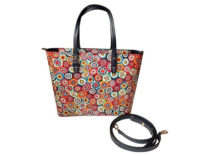 Tory Burch Tote Bag mit Millefiori Blumenprint Mehrfarben - Ansicht 5