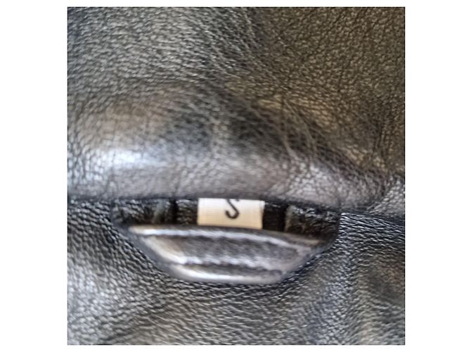 Pierre Cardin Blazer de cuero negro - vista 7