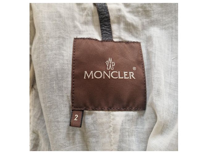 Moncler Brown Polyester Piping Jacket - view 5
