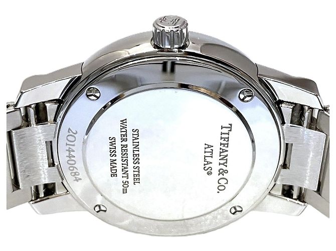 Tiffany & Co. Atlas 2-Zeiger Uhr mit Datum - Ansicht 5