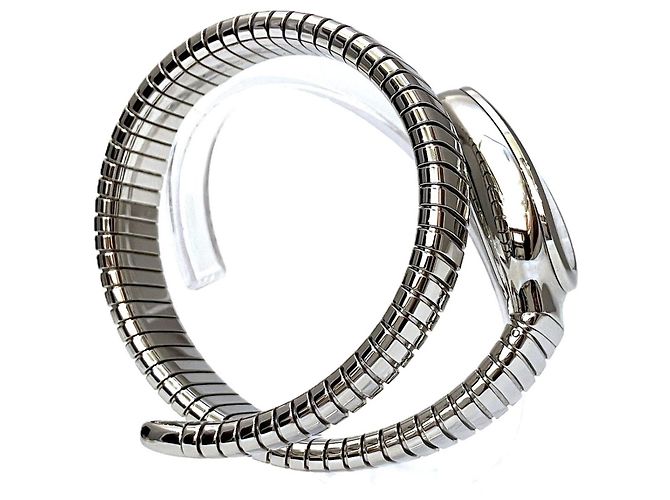 Bulgari Bvlgari Serpenti Armbanduhr aus Edelstahl - Ansicht 3