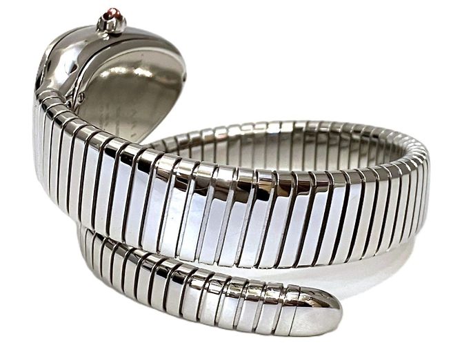 Bulgari Bvlgari Serpenti Armbanduhr aus Edelstahl - Ansicht 6