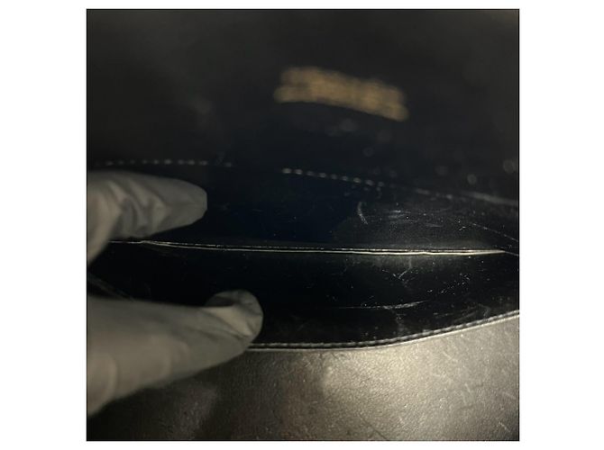 Hermès Hermes Vintage Bolide 35 Handtasche Schwarz - Ansicht 10