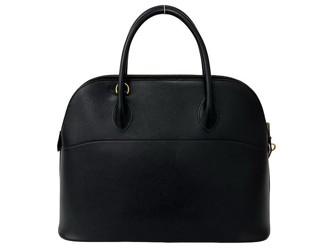 Hermès Hermes Vintage Bolide 35 Handtasche Schwarz - Ansicht 3