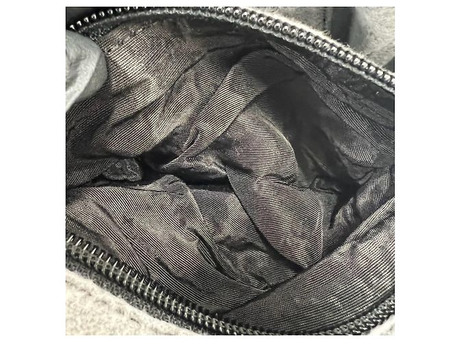 Loewe Anagram Mini Handtasche aus Leder Schwarz - Ansicht 10