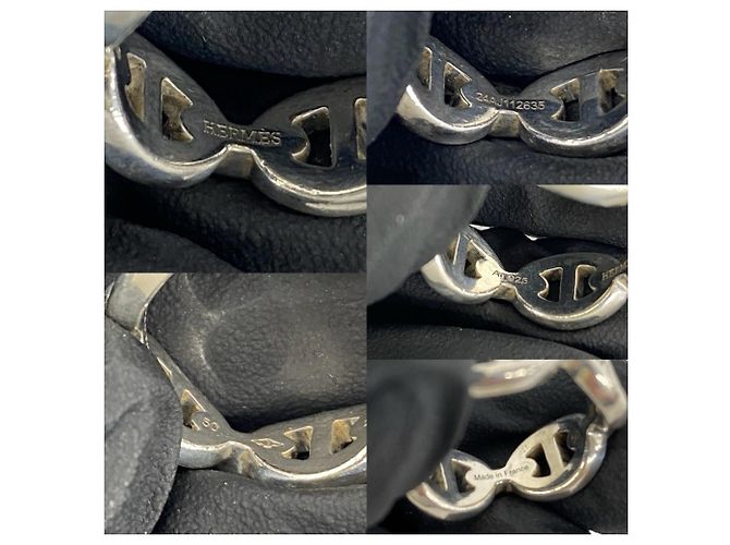 Hermès Hermes Vintage Chaine d'Ancre Enchainée PM Ring Silber - Ansicht 3
