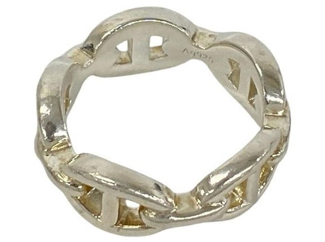 Hermès HERMES Chaine d'Ancre Enchainée PM Ring Silber - Ansicht 4