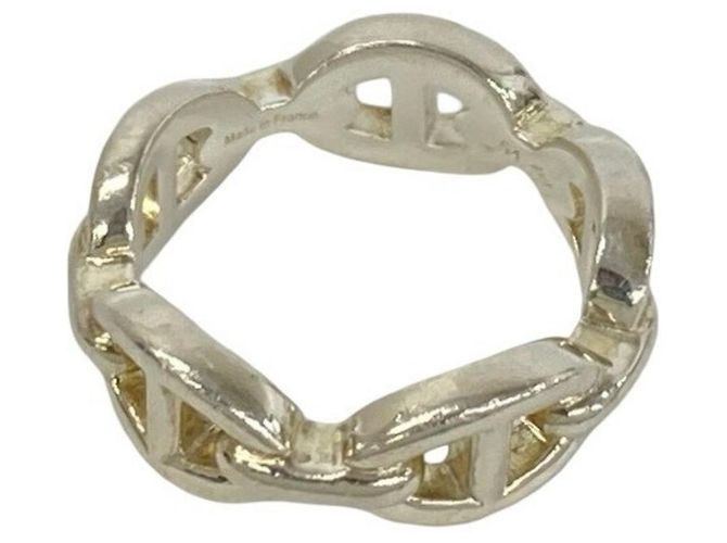 Hermès HERMES Chaine d'Ancre Enchainée PM Ring Silber - Ansicht 5
