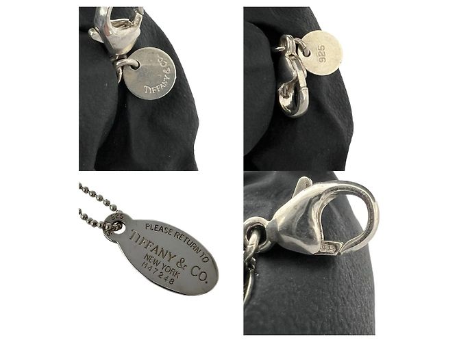 Tiffany & Co Collana Tiffany Return to Oval in Argento 925 - vista 3