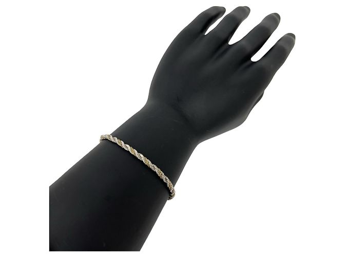 Tiffany & Co Bracciale Tiffany Twist Rope Argento D'oro - vista 2