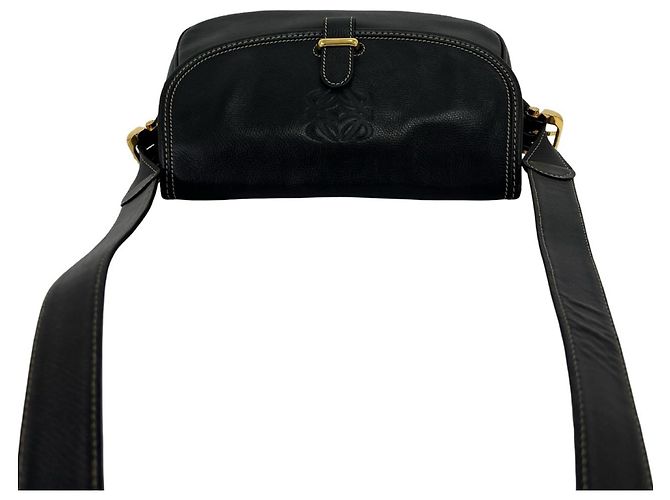 Loewe Vintage Anagram Logo Schultertasche aus Leder - Ansicht 4