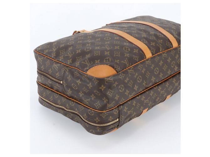 Borsa Boston Louis Vuitton Monogram Sirius 50 Marrone - vista 5