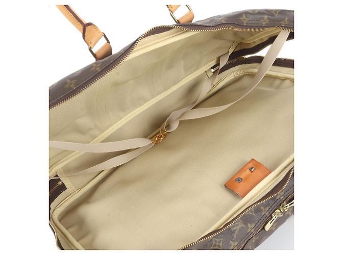 Borsa Boston Louis Vuitton Monogram Sirius 50 Marrone - vista 7
