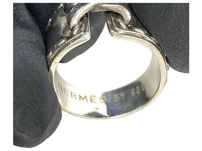 Hermès Hermes Vintage Mexico Silberring - Ansicht 3