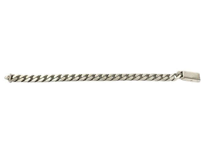 Bracciale a catena Cuban Link Vintage GUCCI Argento - vista 5