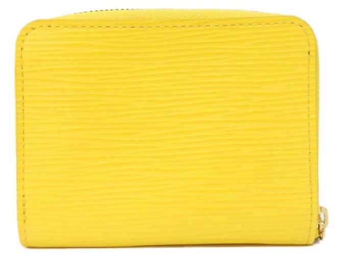 Louis Vuitton Epi Zippy Münzbeutel Gelb - Ansicht 2