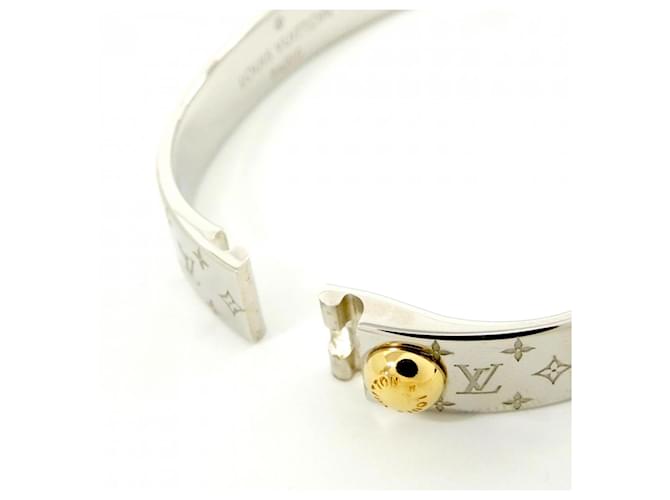 Bracciale Cuff Nanogram Louis Vuitton Argento D'oro - vista 3