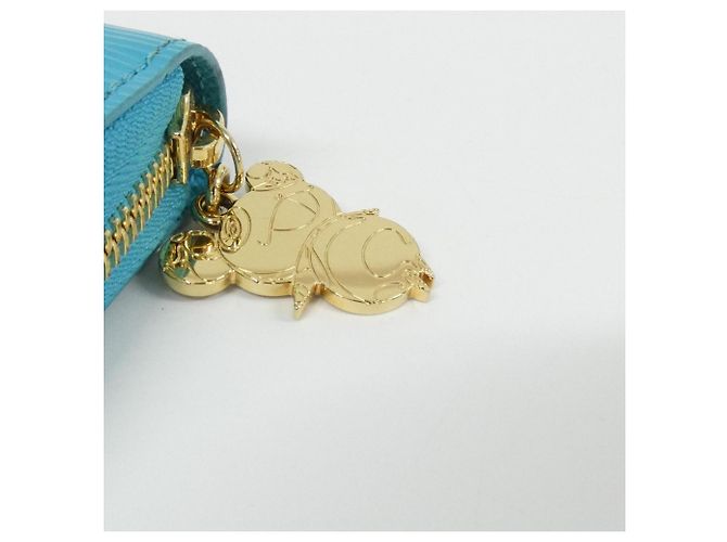 Cartera Louis Vuitton Epi Zippy Azul - vista 4