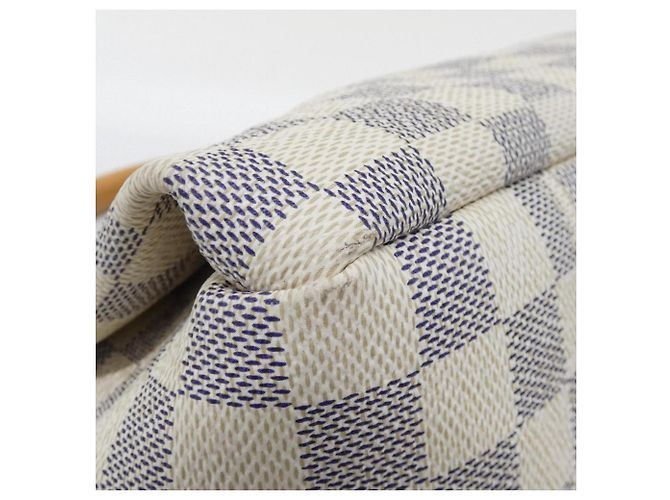 Borsa a tracolla Louis Vuitton Damier Azur Artsy MM Blu - vista 2