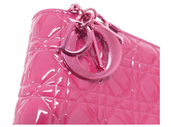 Portafoglio a catena/spalla Christian Dior Lady S0646B Rosa - vista 4