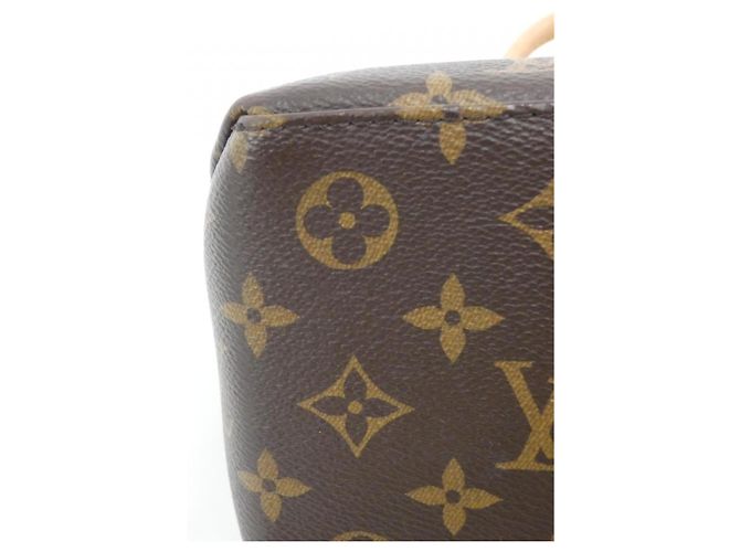 Borsa Louis Vuitton Monogram Petit Palais PM Marrone - vista 2