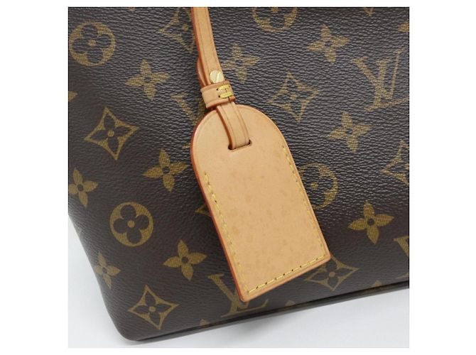 Borsa Louis Vuitton Monogram Petit Palais PM Marrone - vista 3