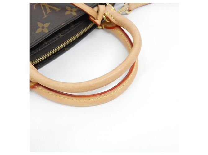 Borsa Louis Vuitton Monogram Petit Palais PM Marrone - vista 5