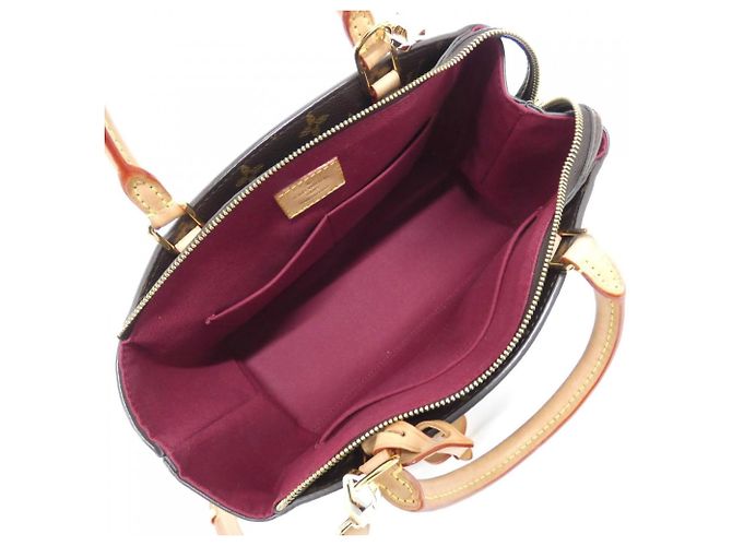 Borsa Louis Vuitton Monogram Petit Palais PM Marrone - vista 6