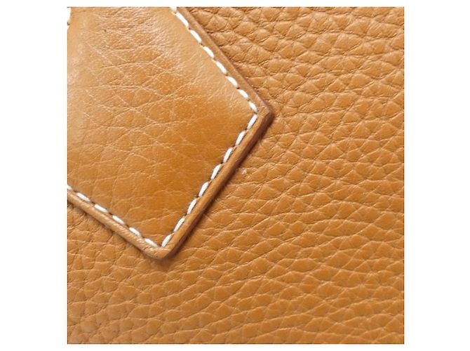 Hermès Hermes Victoria II Fourre-Tout Boston Bag Marrone - vista 3