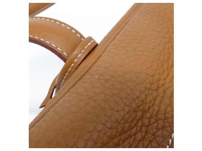 Hermès Hermes Victoria II Fourre-Tout Boston Bag Marrone - vista 5