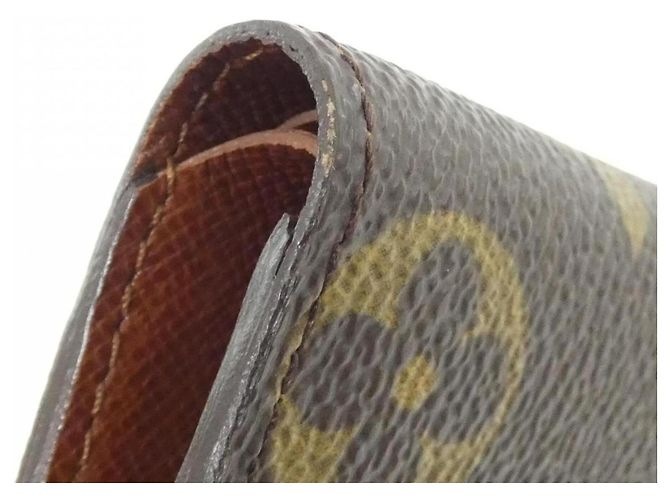 Louis Vuitton Monogram Portefeuille Wallet Marrone - vista 2