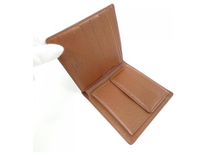 Louis Vuitton Monogram Portefeuille Wallet Marrone - vista 5