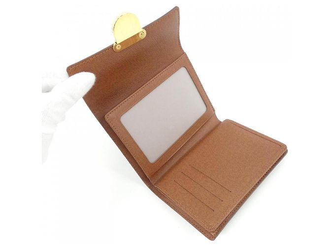 Louis Vuitton Monogram Portefeuille Koala Wallet Marrone - vista 7