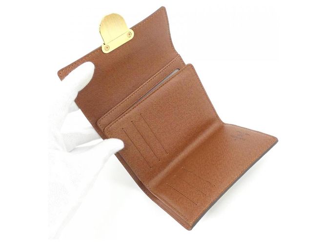 Louis Vuitton Monogram Portefeuille Koala Wallet Marrone - vista 9