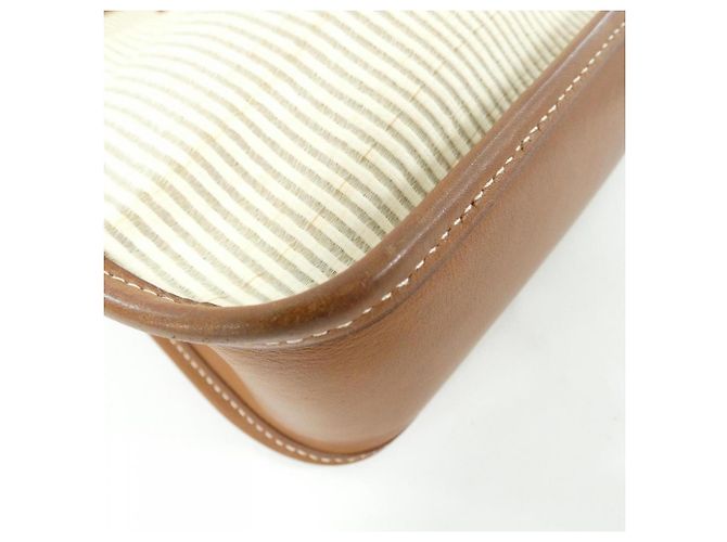 Hermès Borsa a tracolla Hermes Vespa PM Marrone Rosso - vista 4
