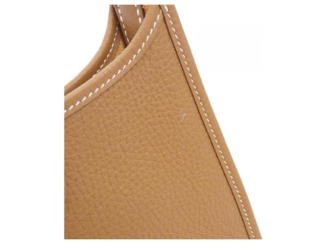 Hermès Borsa a tracolla Hermes Evelyne Amazon Marrone - vista 4