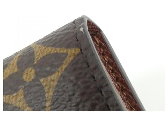 Louis Vuitton Monogram Portefeuille Sarah M60531 Wallet Castaño - vista 3