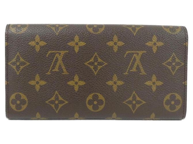 Louis Vuitton Monogram Portefeuille Sarah M61734 Wallet Marrone - vista 2
