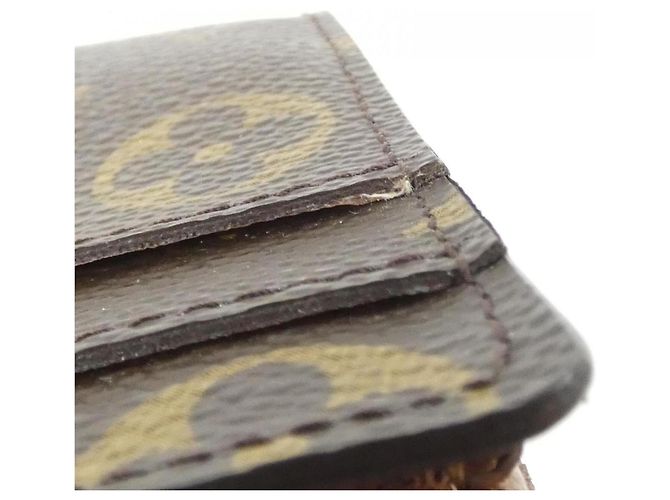 Louis Vuitton Monogram Portefeuille Sarah M61734 Wallet Marrone - vista 7