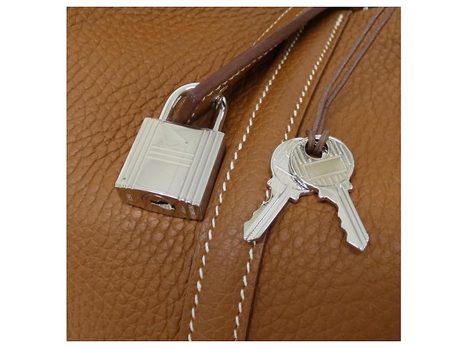 Hermès Hermes Picotin Lock Eclat MM Handtasche Braun - Ansicht 4