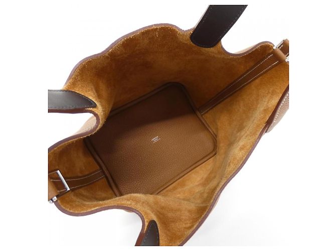 Hermès Hermes Picotin Lock Eclat MM Handtasche Braun - Ansicht 6