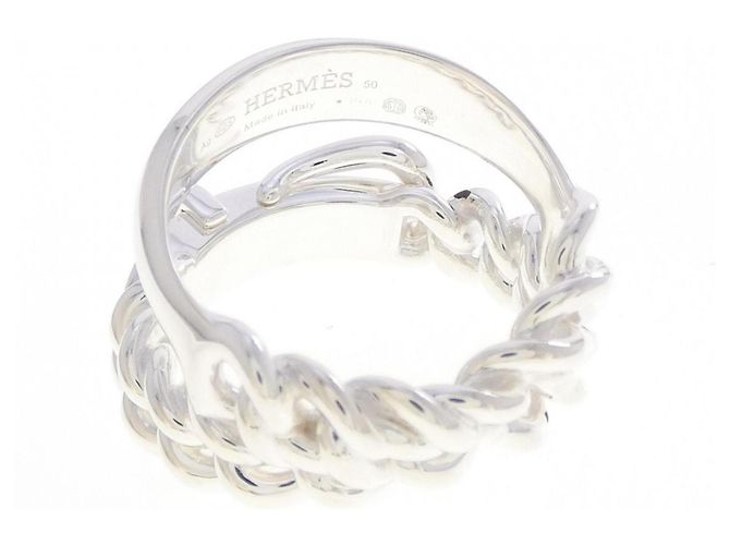 Hermès Boucles Sellier Inflexible Ring Silber - Ansicht 3