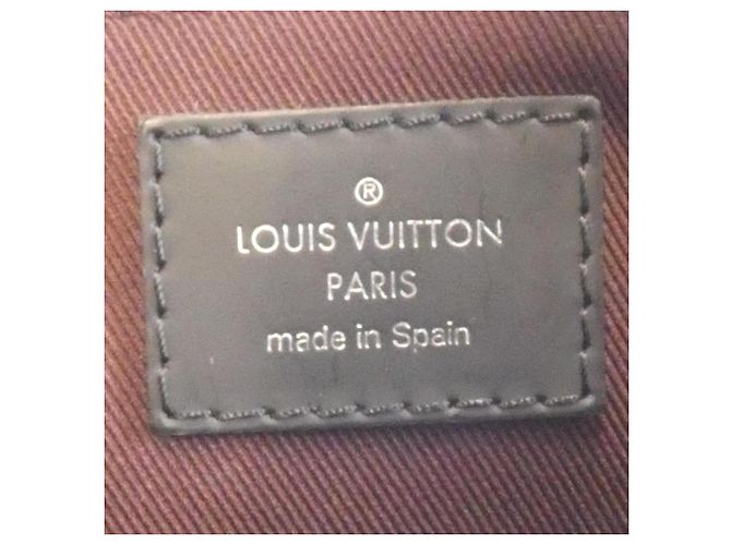 Louis Vuitton Monogram Macassar Porte Documents Jour Handbag Brown - view 10