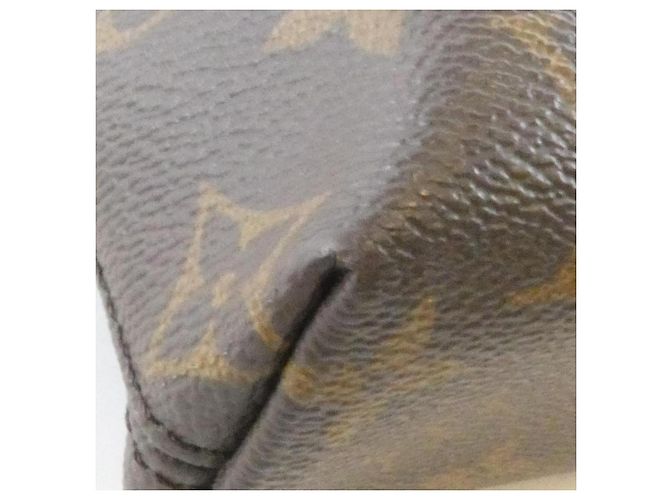 Louis Vuitton Monogram Macassar Porte Documents Jour Handbag Brown - view 4